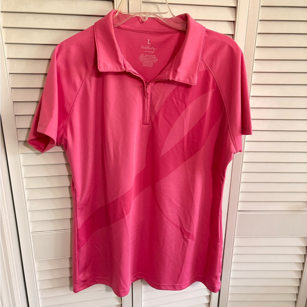 Women’s Pink Boutique Polo Shirt